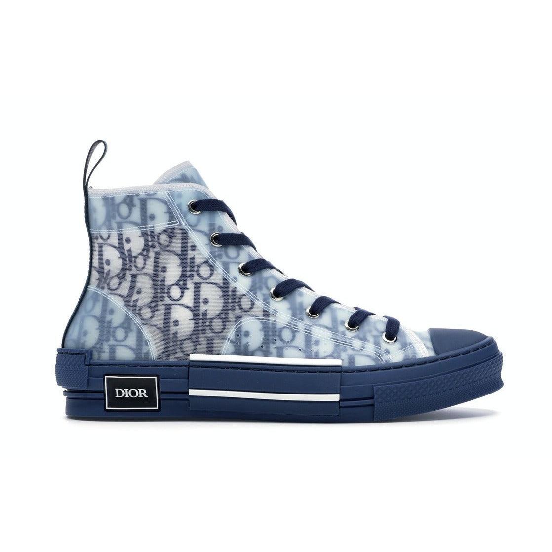 Dior B23 High Top Blue Oblique