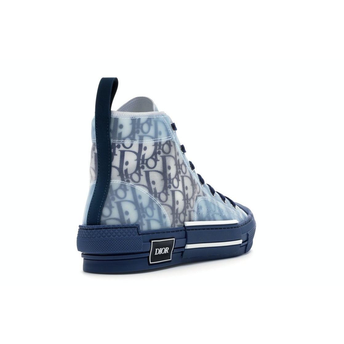 Dior B23 High Top Blue Oblique