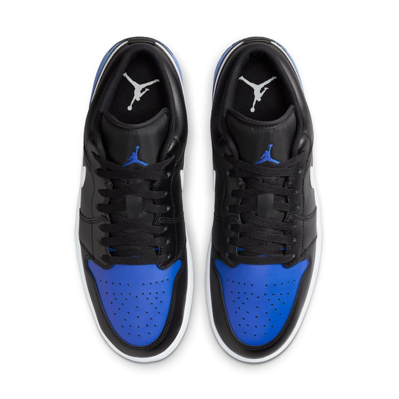 Air Jordan 1 Low Black Royal Toe