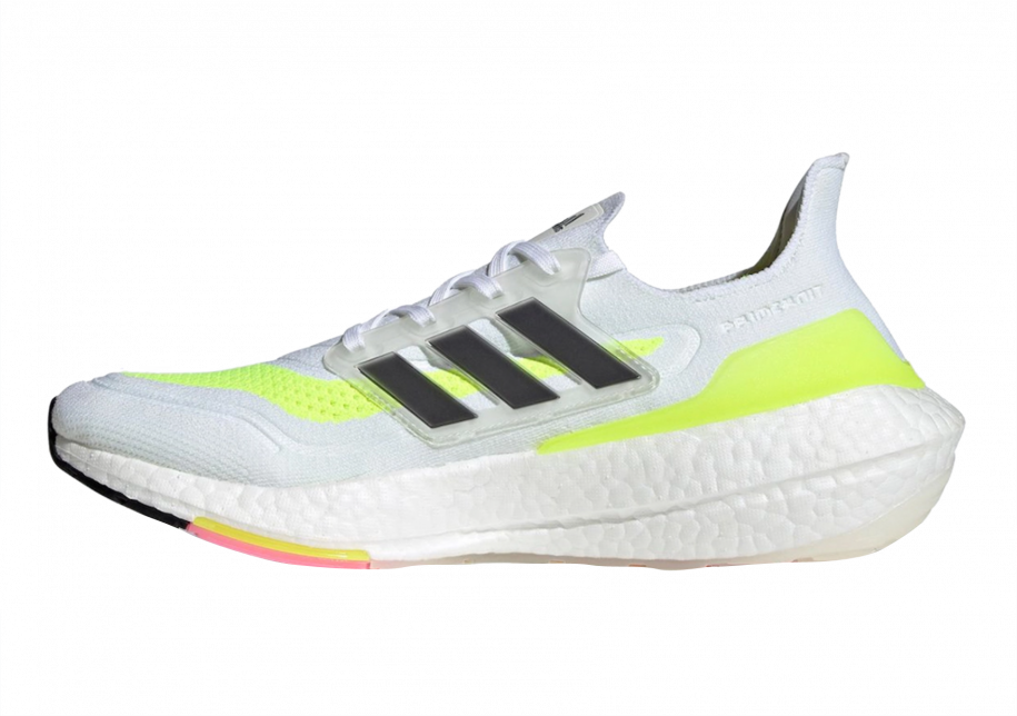 WMNS Ultra Boost 2021 Cloud White Core Black Solar Yellow