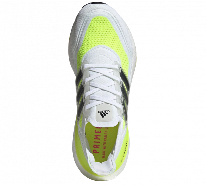 WMNS Ultra Boost 2021 Cloud White Core Black Solar Yellow
