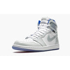 Air Jordan 1 Retro High Zoom White Racer Blue