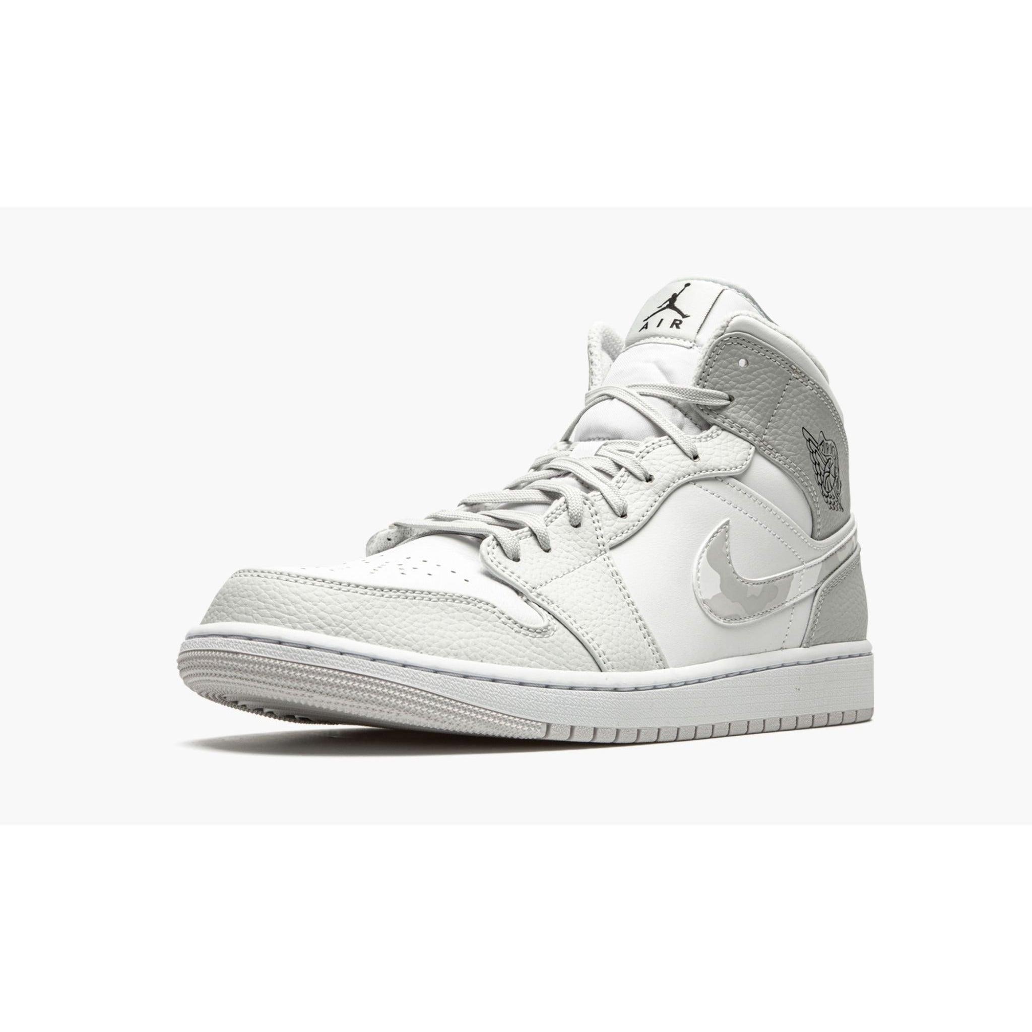 Air Jordan 1 Mid Grey Camo