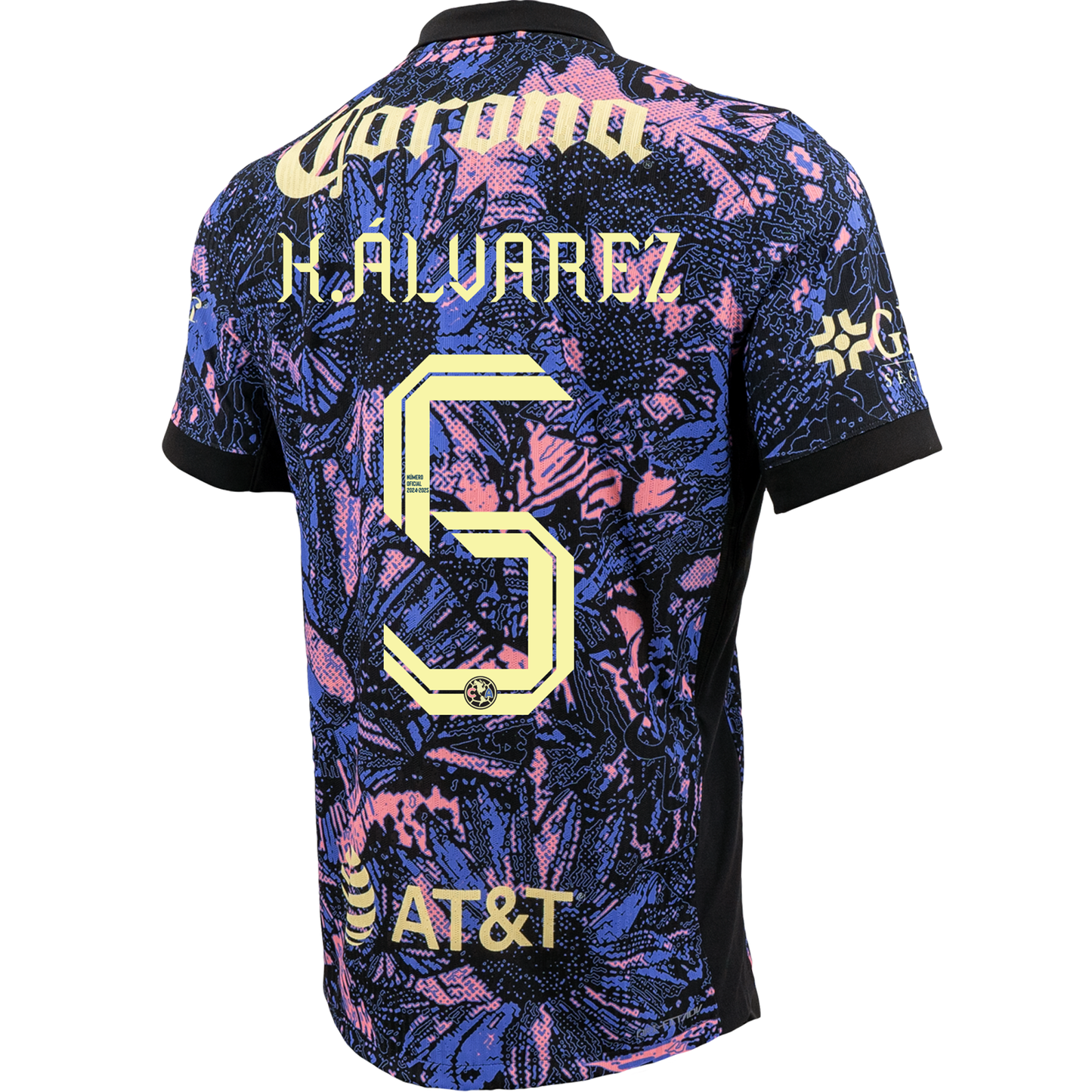 Nike Club America Authentic Kevin Álvarez Third Jersey 24/25 (Purple)