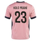 Nike Paris Saint-Germain Randal Kolo Muani Third Jersey 24/25 (Rust Pink/Black)