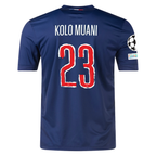 Nike Paris Saint-Germain Randal Kolo Muani Home Jersey w/ Champions League Patches 24/25 (Midnight Navy/White)