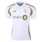 adidas Denis Bouanga LAFC Away Jersey 25/26 (White/Gold)