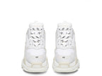 BALENCIAGA TRIPLE S TRAINERS WHITE