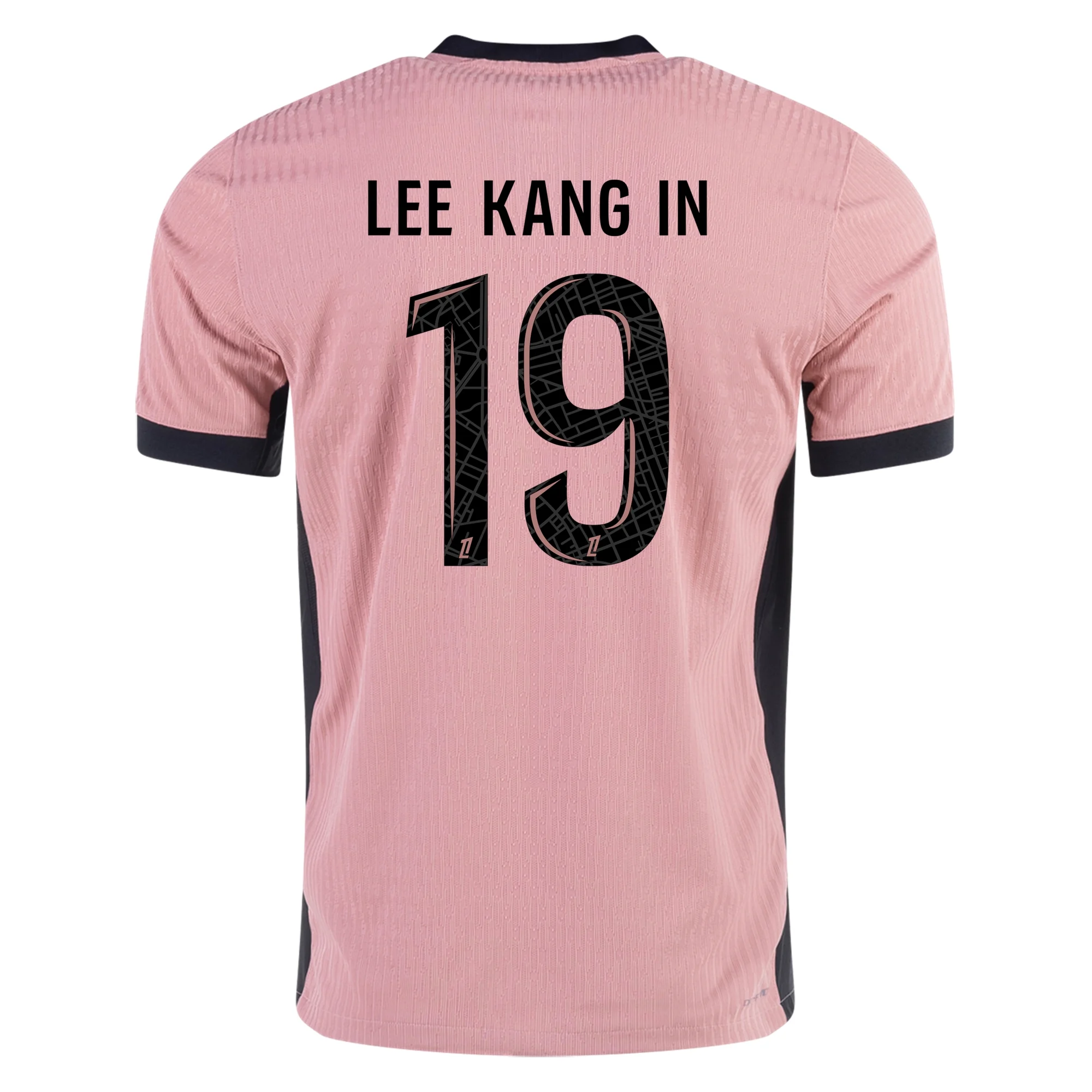 Nike Youth Paris Saint-Germain Lee Kang-in Third Jersey 24/25 (Rust Pink/Blank)