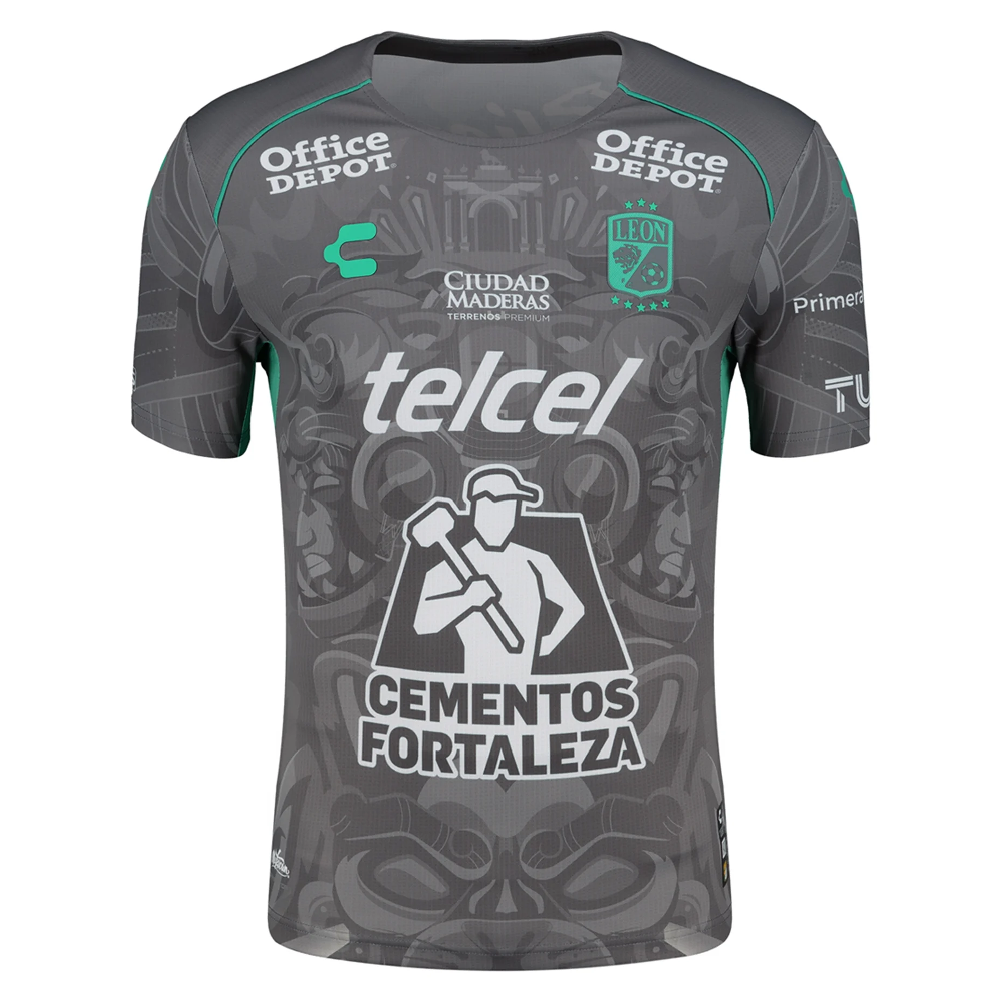 Charly Carlos Cisneros Leon Third Jersey 24/25 (Grey/Green)
