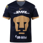 Nike Pumas UNAM Away Jersey w/ Liga MX Patch 23/24 (Obsidian/Truly Gold)