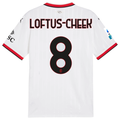 Puma AC Milan Ruben Loftus-Cheek Away Jersey w/ Serie A Patch 24/25 (Puma White)