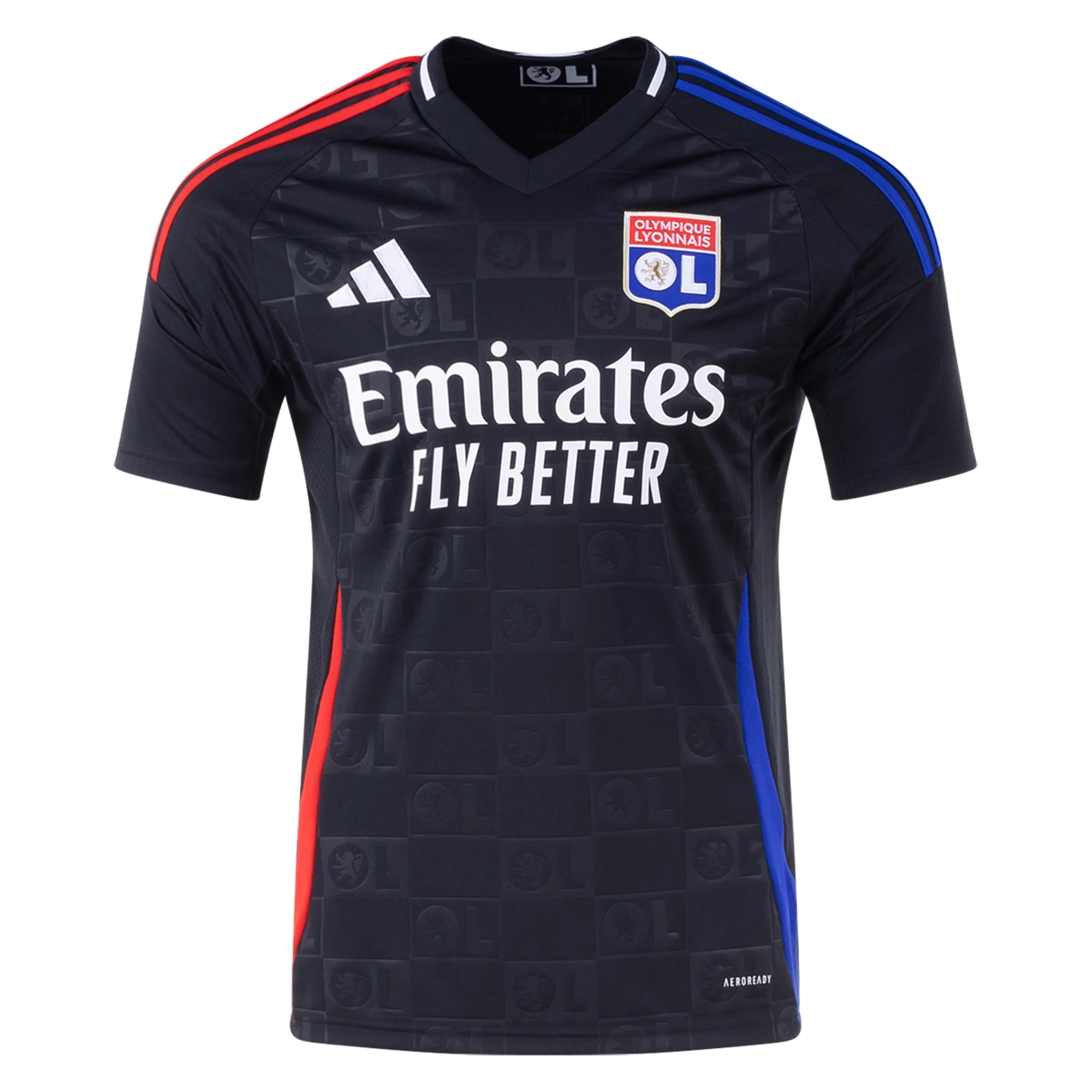 adidas Lyon Away Jersey 24/25 (Black)