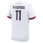 Nike Paris Saint-Germain Authentic Marco Asensio Away Jersey 24/25 (White/Midnight Navy)