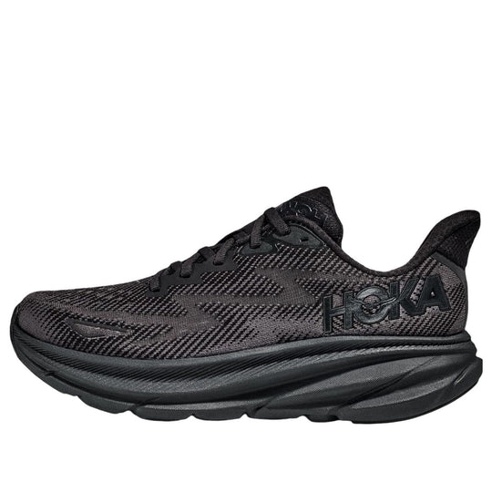 HOKA ONE ONE Clifton 9 Wide 'Triple Black' 1132210-BBLC