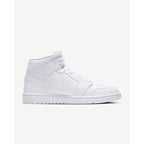 Air Jordan 1 Mid Triple White