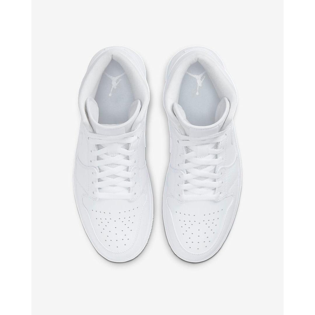 Air Jordan 1 Mid Triple White