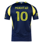 adidas Nashville Authentic Hany Mukhtar Away Jersey w/ MLS + Apple TV 25/26 (Tena Blue)