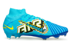 Nike Zoom Mercurial Superfly 9 Elite KM FG-Baltic Blue/White