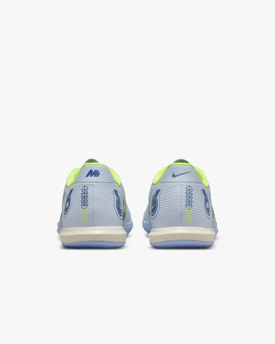 Nike Vapor 14 Academy IC Indoor Soccer Shoes- Grey Light Marine