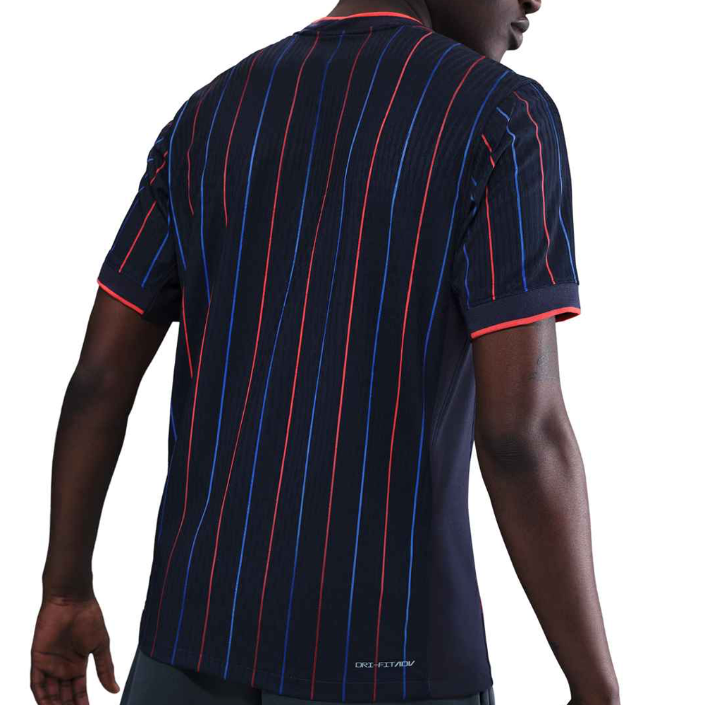 Nike Mens United States Away Match Authentic Jersey 25/26 (Obsidian/Challenge Red)