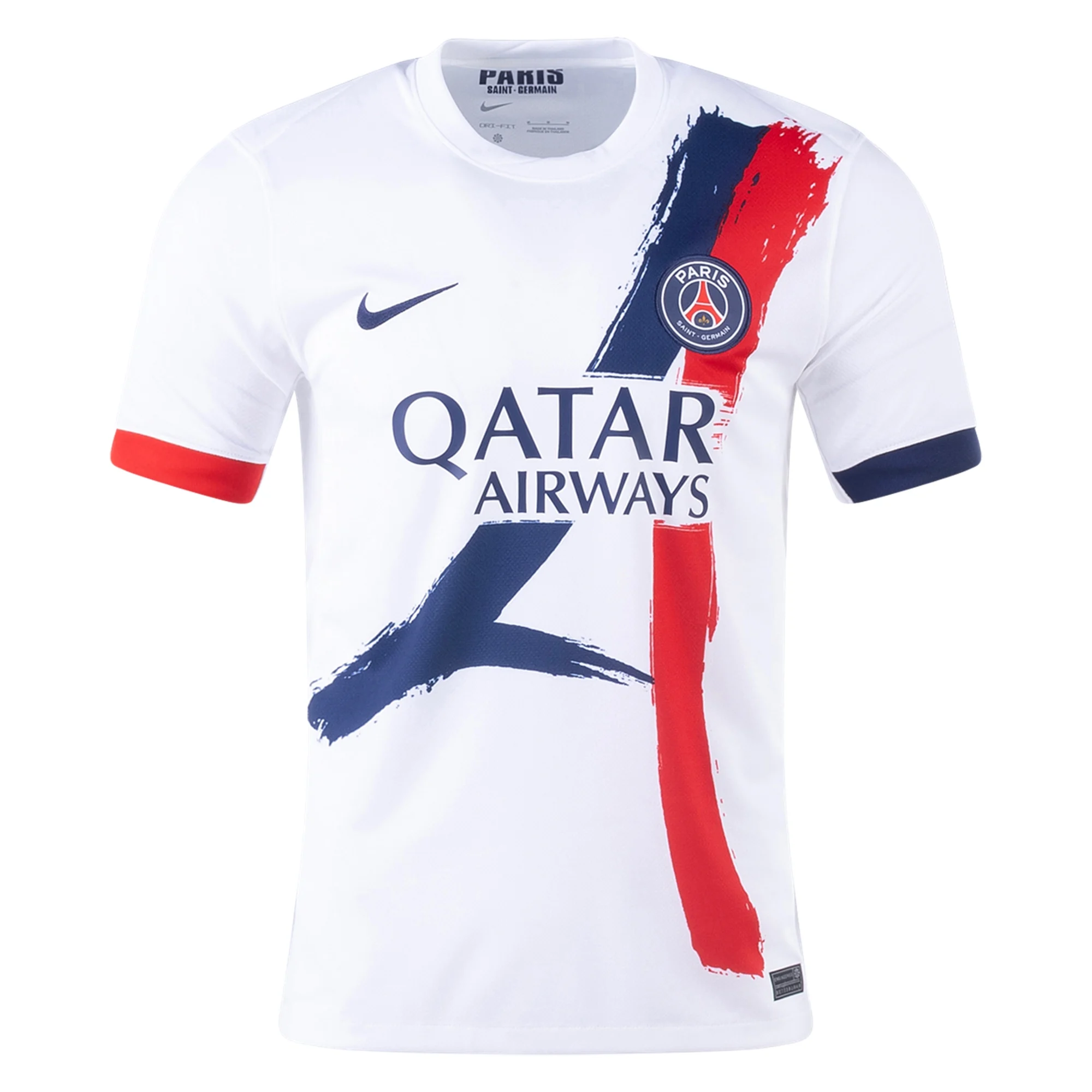 Nike Paris Saint-Germain Nuno Mendes Away Jersey 24/25 (White/Midnight Navy)