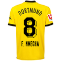 Puma Borussia Dortmund Nmecha Home Jersey w/ Bundesliga Patch 23/24 (Cyber Yellow/Puma Black)