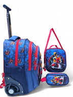 sac à dos à roulettes enfant 6 roues – 49×33×25 cm