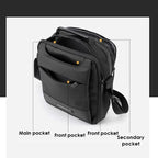 SAC À BANDOULIÈRE LÉGER POUR HOMME - SAC MESSAGER OXFORD ÉLÉGANT ET DÉCONTRACTÉ