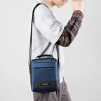 SAC À BANDOULIÈRE LÉGER POUR HOMME - SAC MESSAGER OXFORD ÉLÉGANT ET DÉCONTRACTÉ