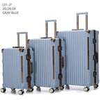 Set de Valises Rigides 3 Pièces (20/24/28 pouces) – Cadre Aluminium, Serrure TSA, 4 Roues 360° | 6 Couleurs