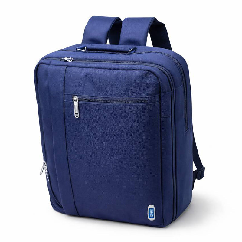 Cartable 2 en 1 Homme Femme – Sac à Dos & Sacoche Laptop Ordinateur Portable Noir