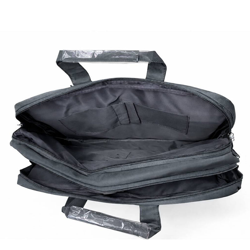 Cartable 2 en 1 Homme Femme – Sac à Dos & Sacoche Laptop Ordinateur Portable Noir