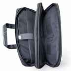 Cartable 2 en 1 Homme Femme – Sac à Dos & Sacoche Laptop Ordinateur Portable Noir