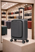 💼 Valise Cabine Business avec Compartiment PC – Ouverture Frontale