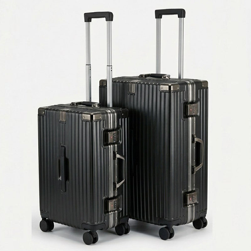 Set de 2 Valises Rigides Premium avec Serrure TSA – Valise Cabine + Moyenne Haute Gamme 360°