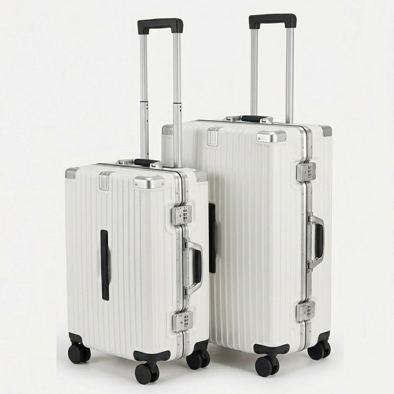 Set de 2 Valises Rigides Premium avec Serrure TSA – Valise Cabine + Moyenne Haute Gamme 360°
