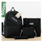 Ensemble de 4 en 1 sacs d'école pour filles