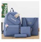 Ensemble de 4 en 1 sacs d'école pour filles