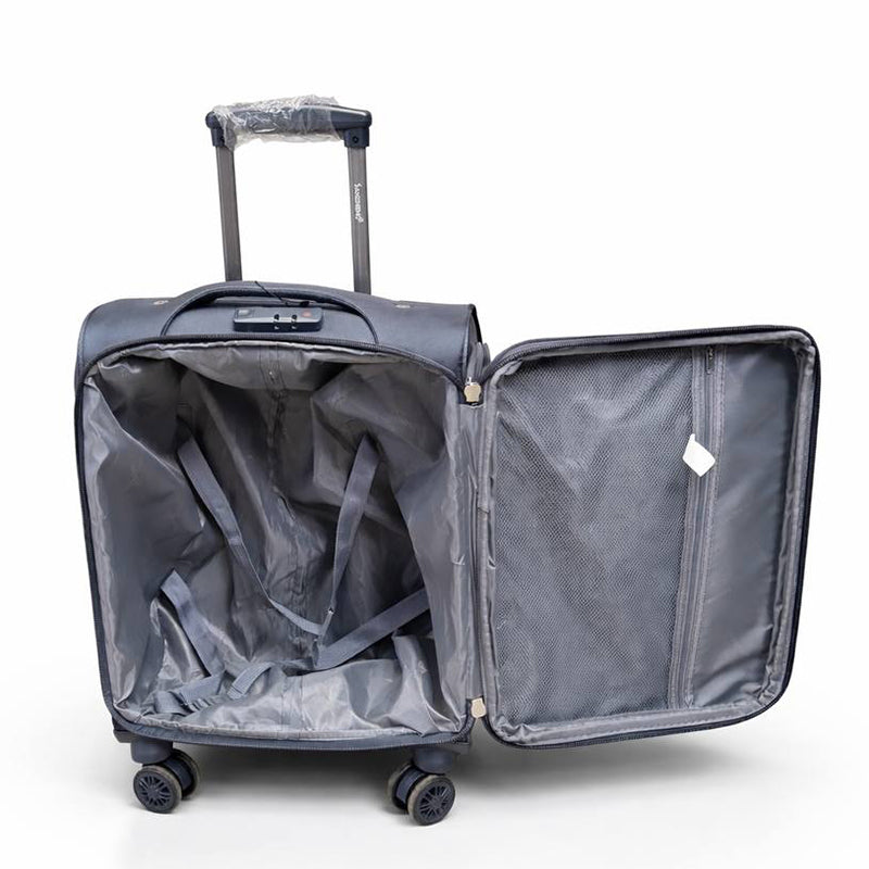 Valise Cabine 20 Pouces 10kg – 4 Roulettes 360° & Poignée Télescopique