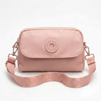 Sac Bandoulière Femme Noir – Petit Sac Crossbody Imperméable Nylon | Sac à Main