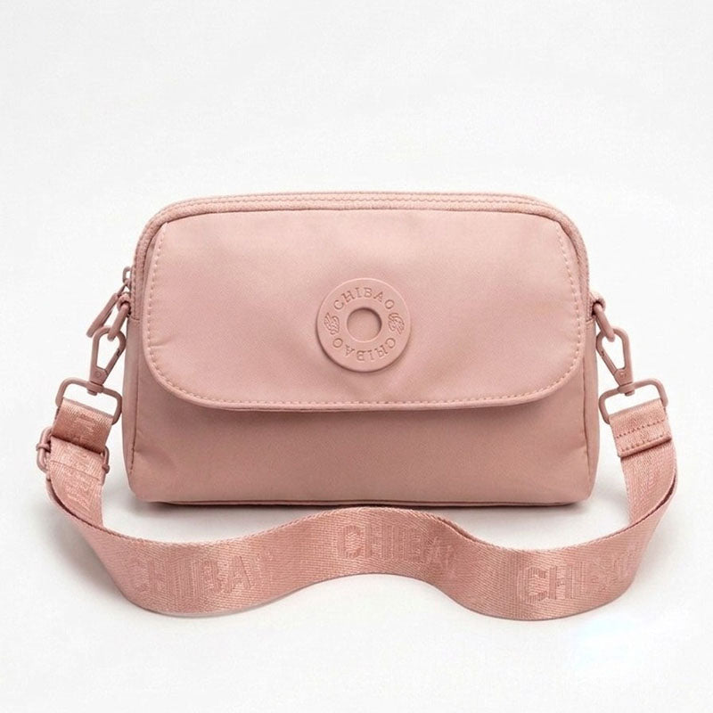 Sac Bandoulière Femme Noir – Petit Sac Crossbody Imperméable Nylon | Sac à Main