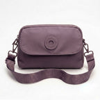 Sac Bandoulière Femme Noir – Petit Sac Crossbody Imperméable Nylon | Sac à Main