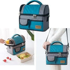 Sac Repas Isotherme Portable | Lunch Bag Étanche pour Aliments Chauds ou Froids | Sac Food de Pique-Nique & Bureau