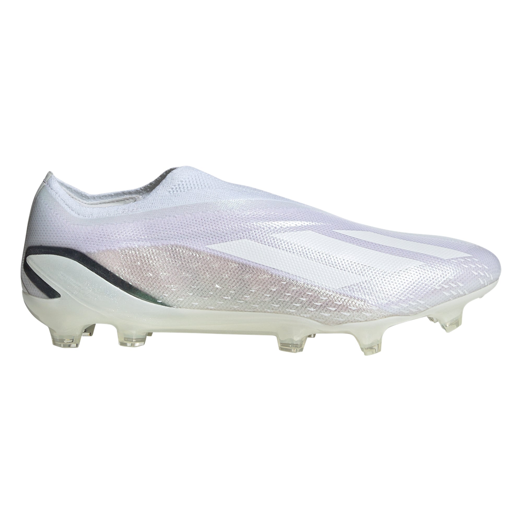 adidas X Speedportal+ FG Firm Ground Soccer Cleats- White/Black