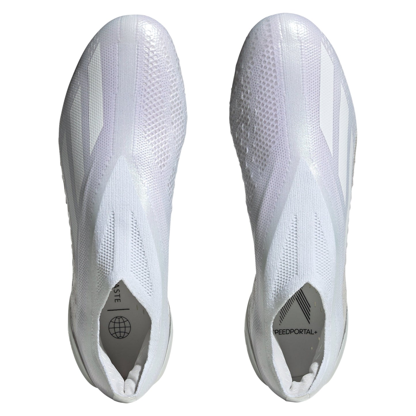 adidas X Speedportal+ FG Firm Ground Soccer Cleats- White/Black