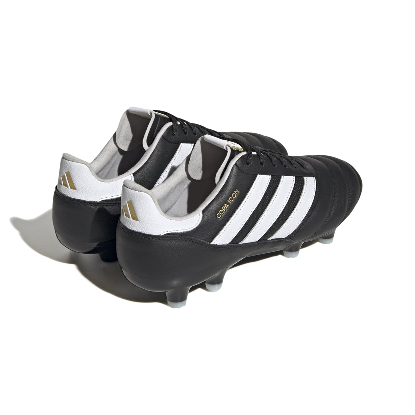 adidas Copa Icon FG Firm Ground Soccer Cleats - Black/White/Gold