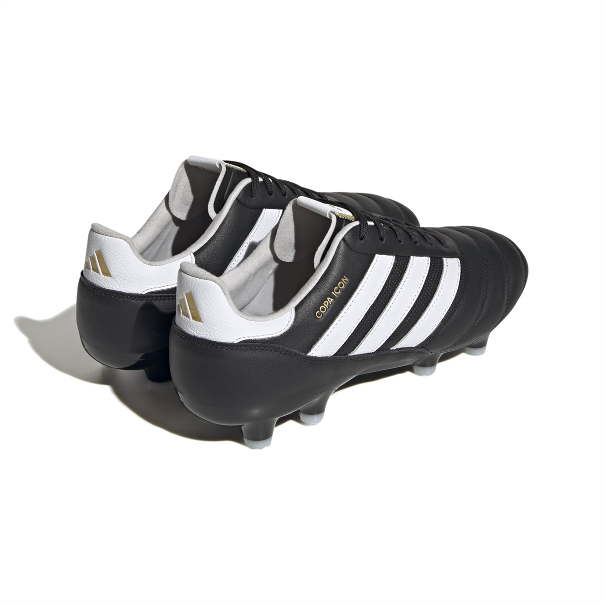 adidas Copa Icon FG Firm Ground Soccer Cleats - Black/White/Gold