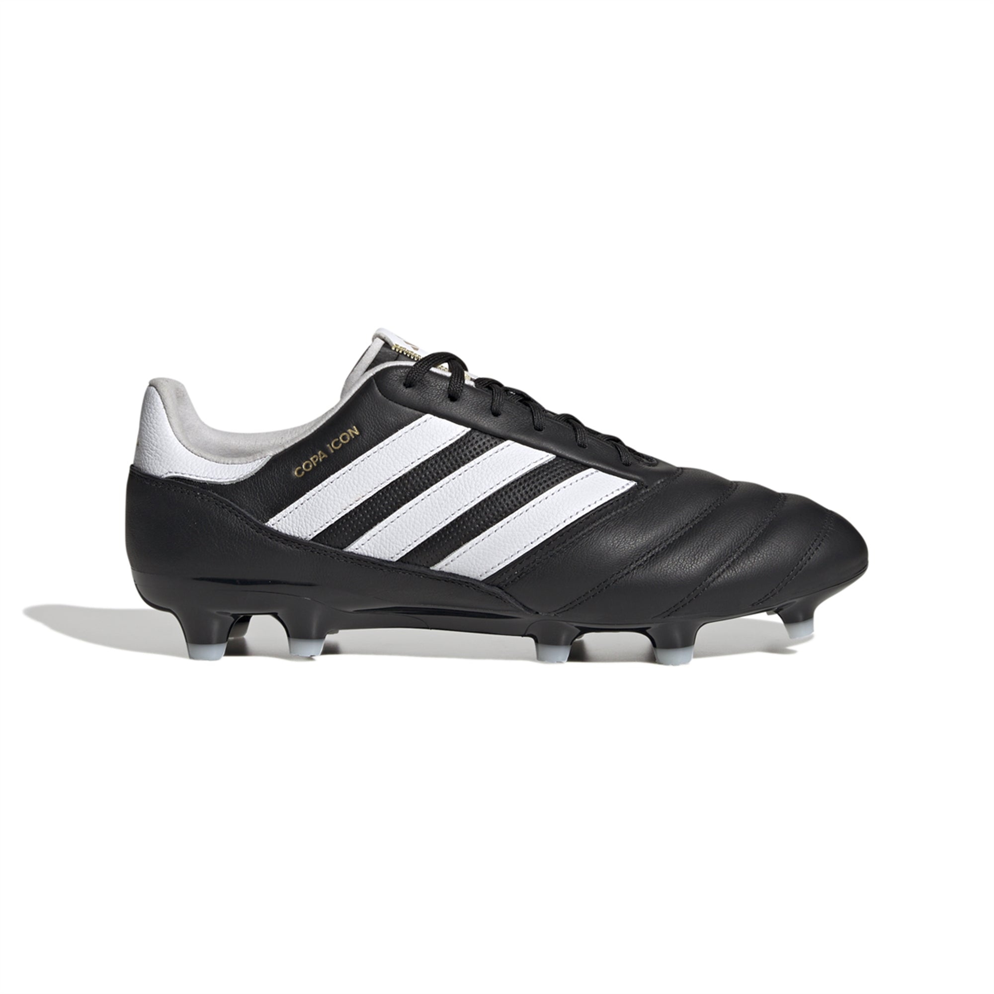 adidas Copa Icon FG Firm Ground Soccer Cleats - Black/White/Gold