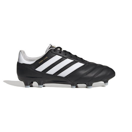 adidas Copa Icon FG Firm Ground Soccer Cleats - Black/White/Gold